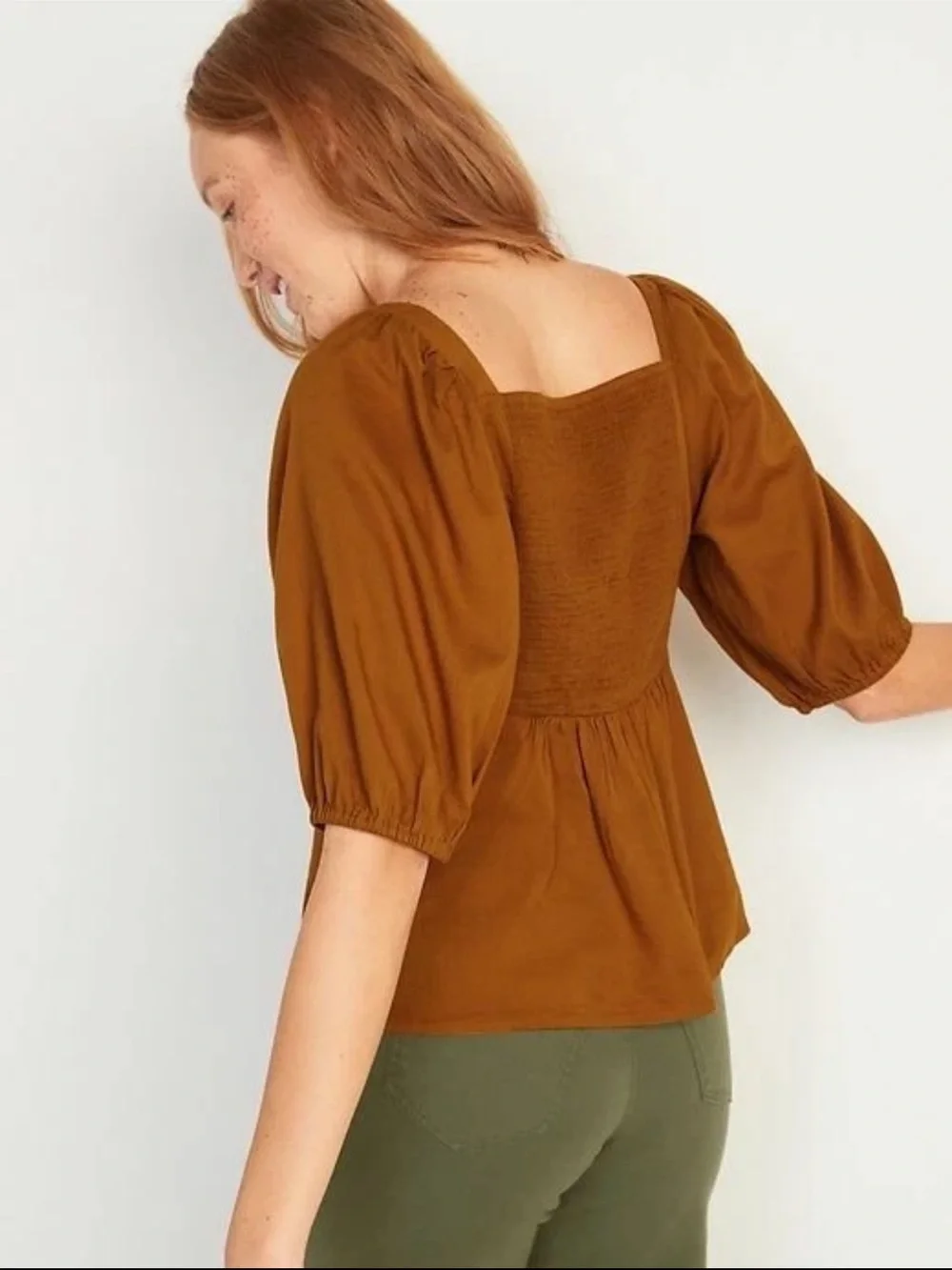Old Navy square neckline